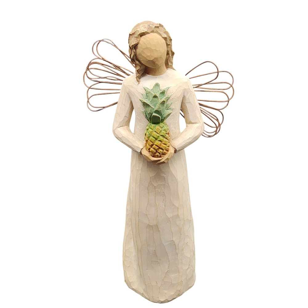 Willow Tree Welcoming Angel Figurine Susan Lordi Demdaco Pineapple Hospitality